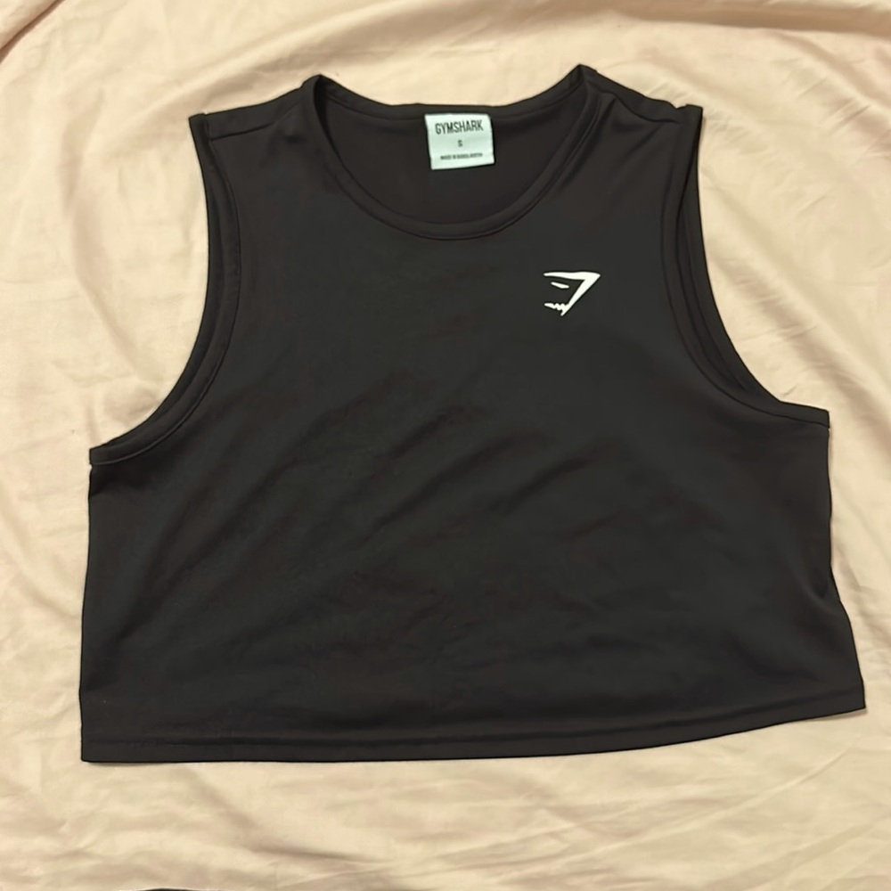 Gymshark Training Crop Tank - Black
